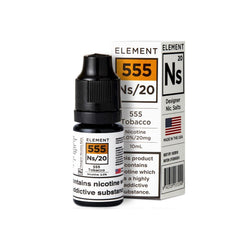 555 Tobacco 10ml Eliquid By Element Salt