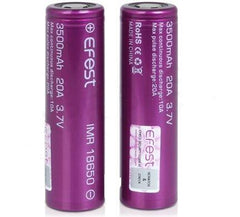 2 Battery (3000mah) Battery By Efest