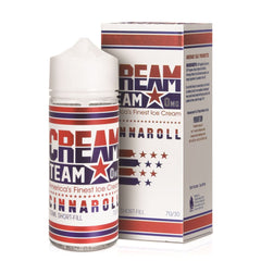 Cinnaroll 100ml Eliquid By Cream Team
