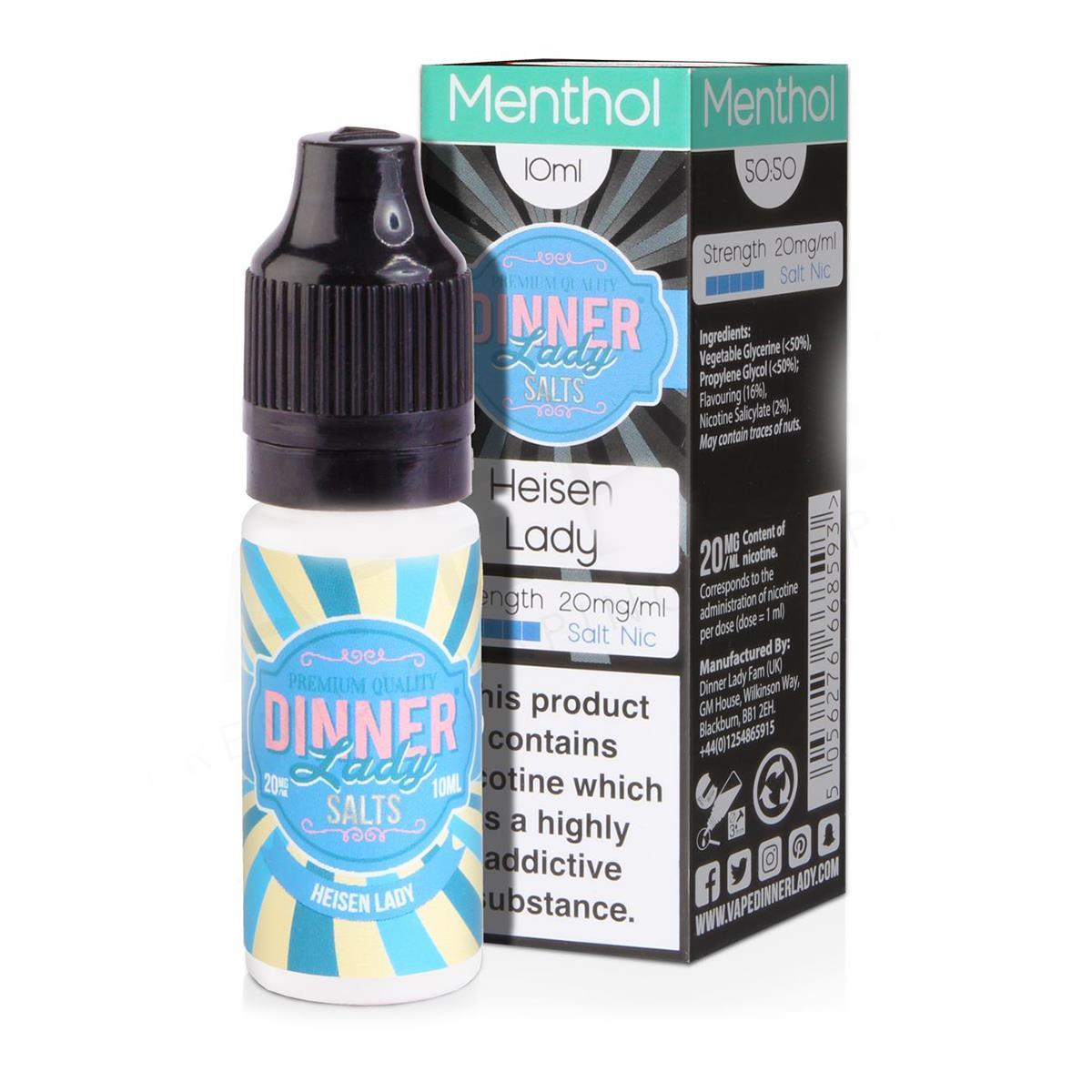 Heisen 10ml Eliquid By DinnerLady Salt