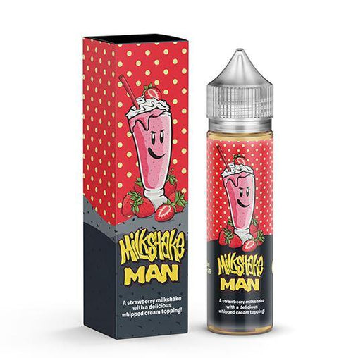 Strawberry Milkshake 50ml Eliquid By Milkshake Man