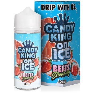 Strawberry Belts 100ml Eliquid By Candy King On Ice