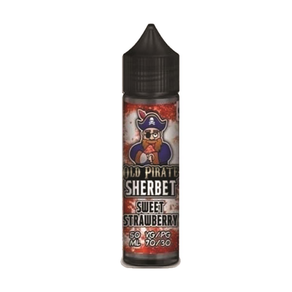 Sweet Strawberry 60ml Eliquid Old Pirate Sherbet Series
