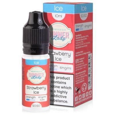 Strawberry Ice 10ml Eliquid By Dinner Lady