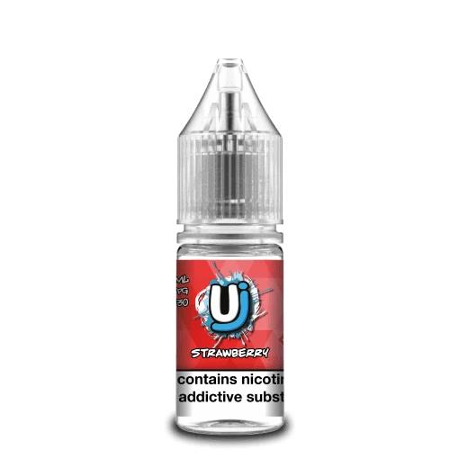 Strawberry 10ml E-Liquid By Ultimate Juice