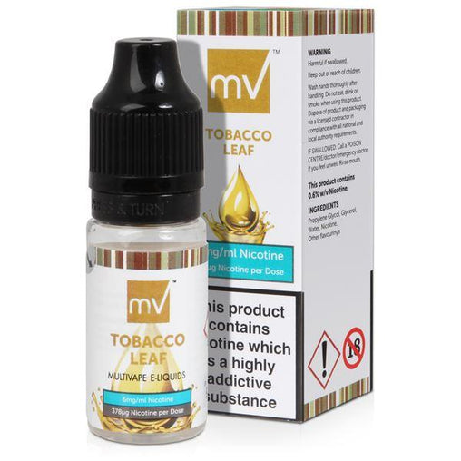 Tobacco Leaf 10ml Eliquid By Multi vape