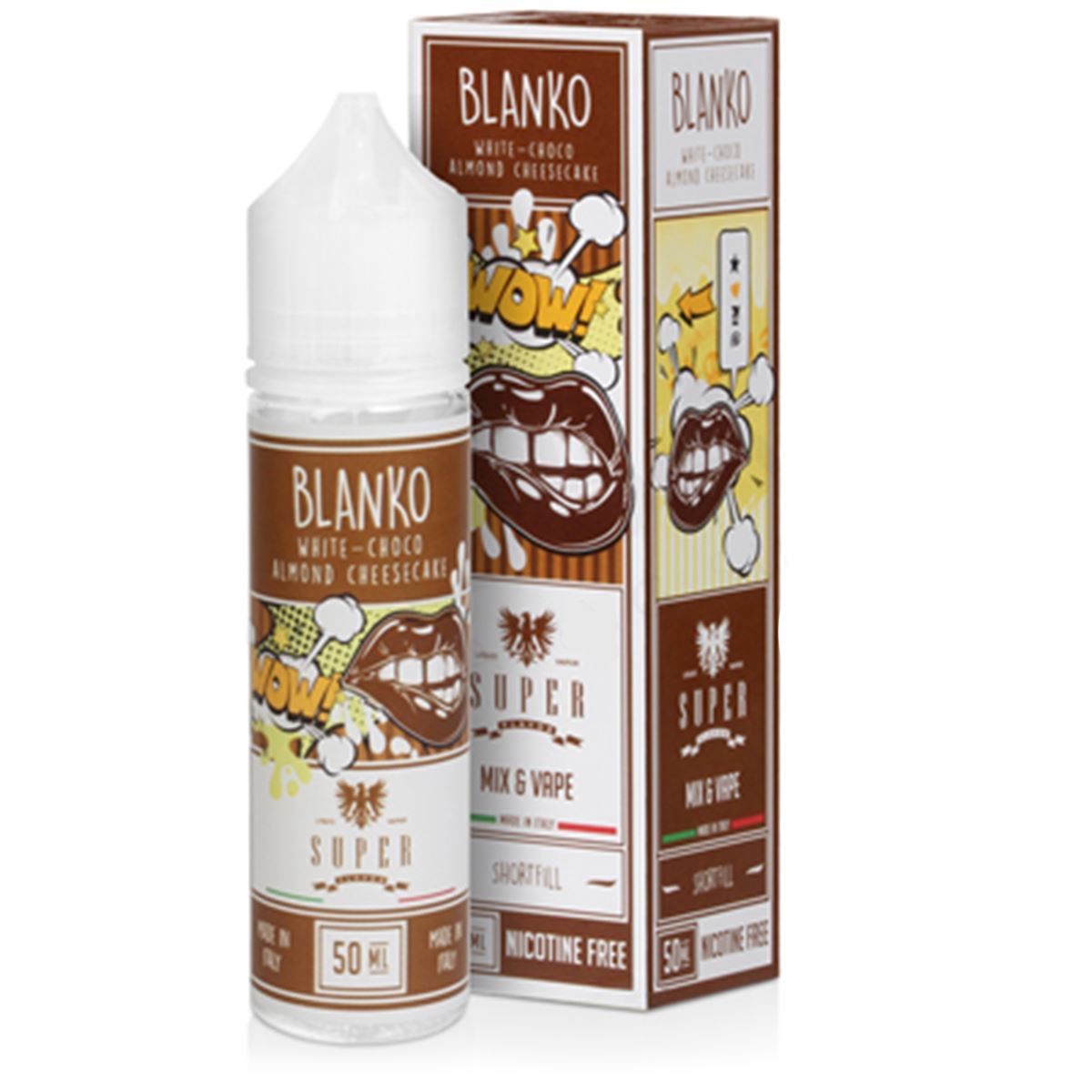 Blanko 50ml Eliquid By Vaporart