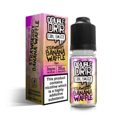 Strawberry Banana Waffle Eliquid By Double Drip