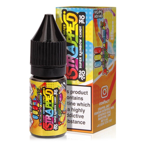 Super Rainbow Candy Eliquid By Strapped