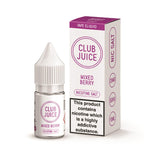 Mixed Berry 10ml Eliquid By Club Juice