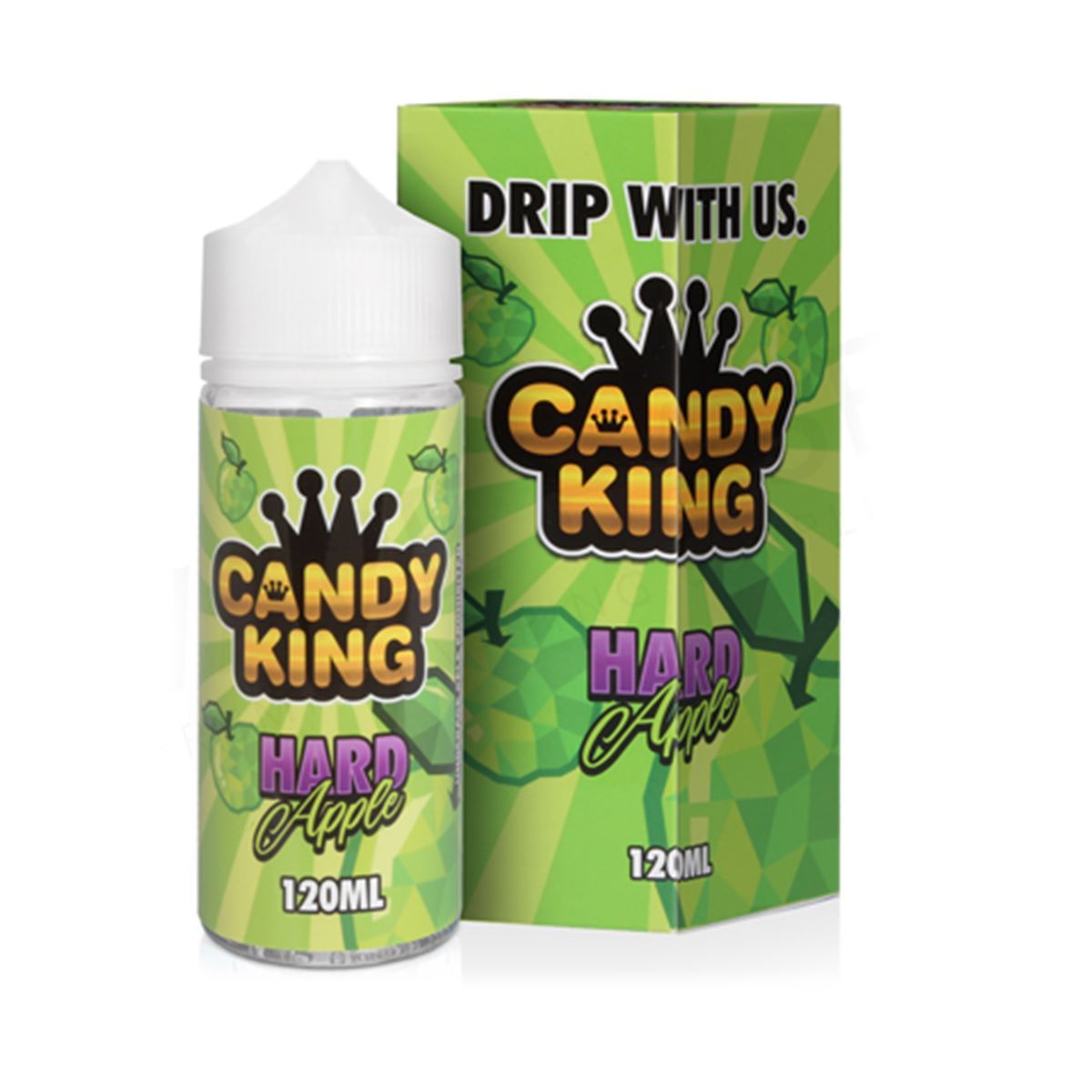 Hard Apple 100ml Eliquid By Candy King