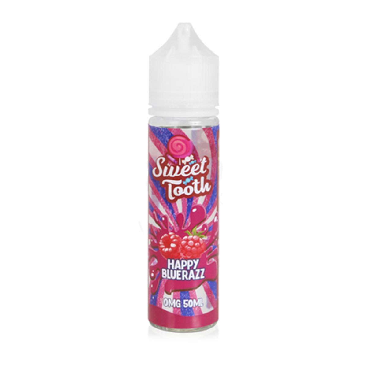 Happy Bluerazz 50ml Eliquid By Sweet Tooth