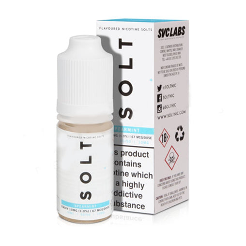 Spearmint 10ml Eliquid By SOLT