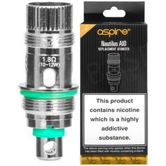 Nautilus AIO Salt Nic Replacement Coil By Aspire