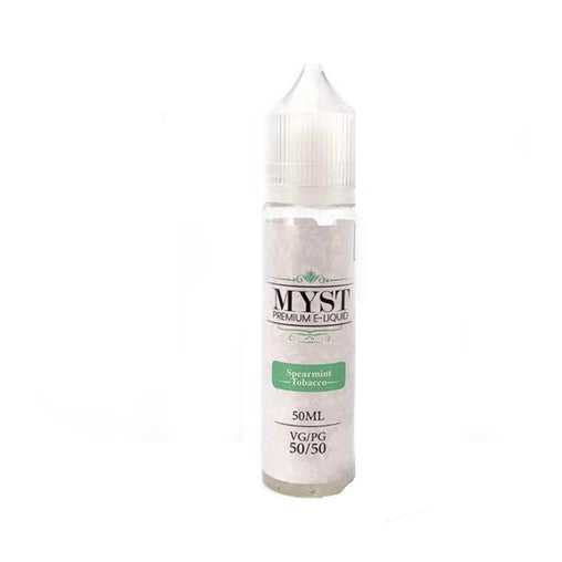 Spearmint Tobacco 50ml Eliquid MYST Premium E-Liquid Menthol Range