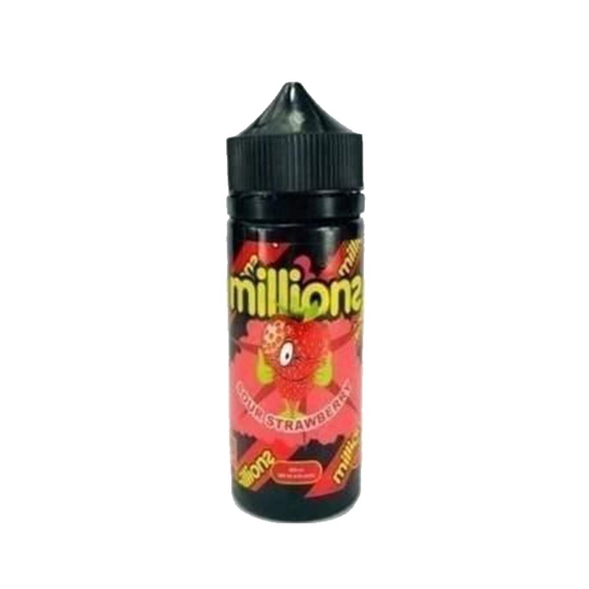 Sour Strawberry 100ml Eliquid Millions