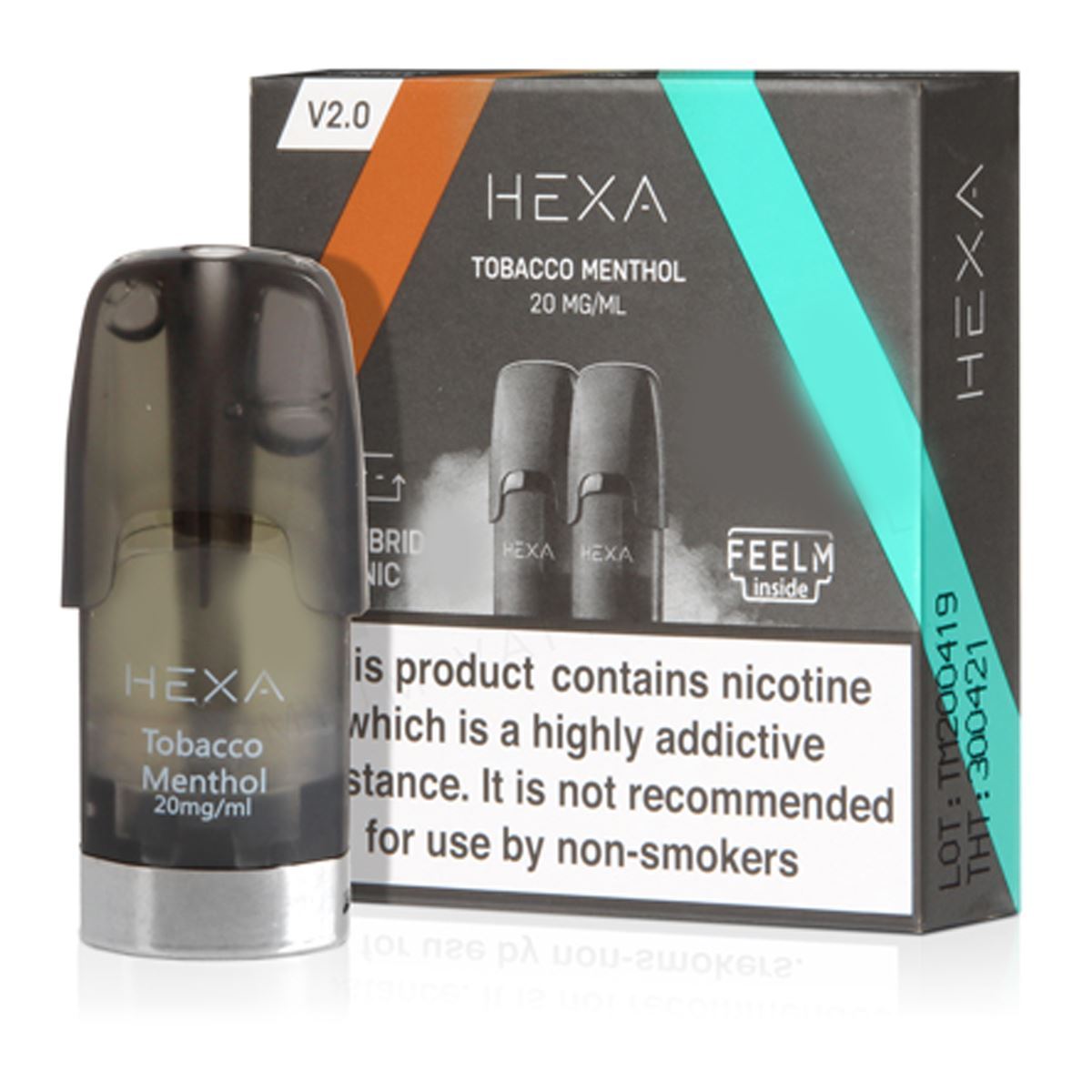 Tobacco Menthol V2.0 E-Liquid Pod by Hexa