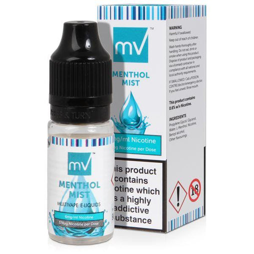 Menthol Mist 10ml Eliquid By Multi vape