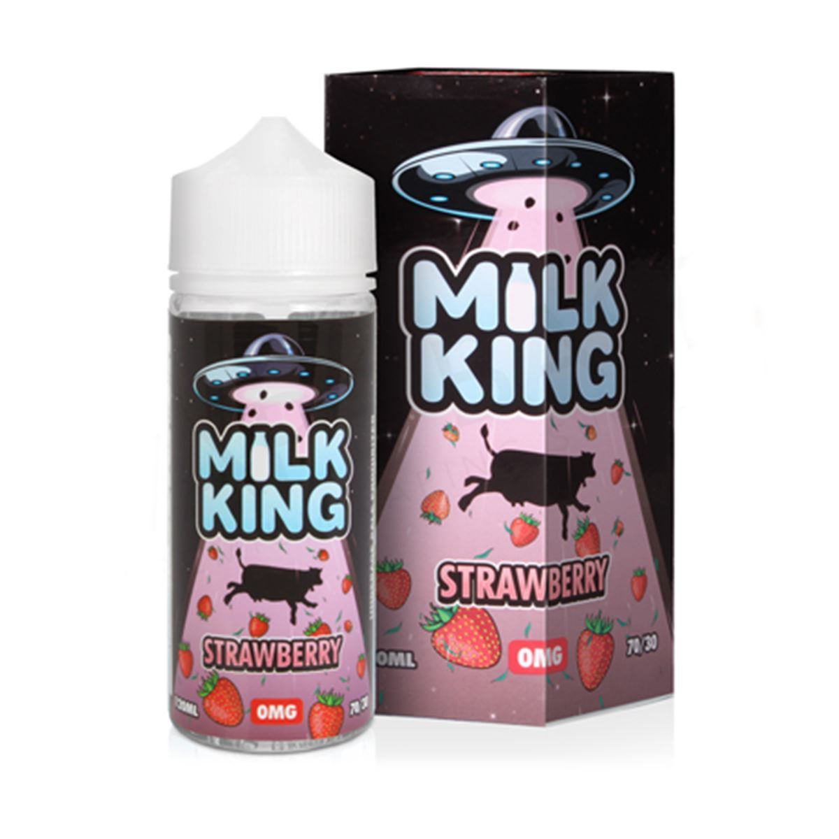 Strawberry 100ml Eliquid By Milk King