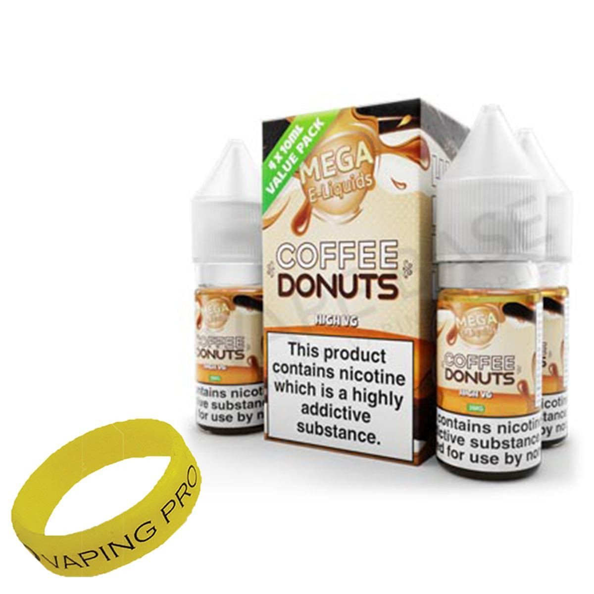 Coffee and Donuts Eliquid By Mega