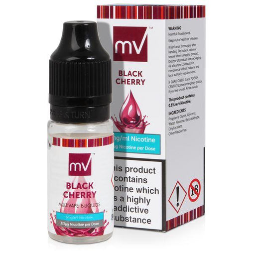 BlackCherry 10ml Eliquid By Multi vape