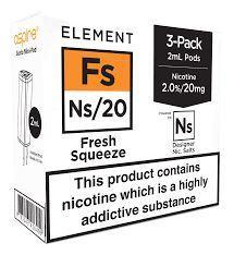 NS20 & NS10 Fresh Squeeze 6ml(3x2ml)  Pod