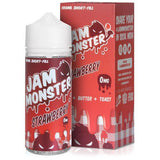 Strawberry 100ml Eliquid By Jam Monster