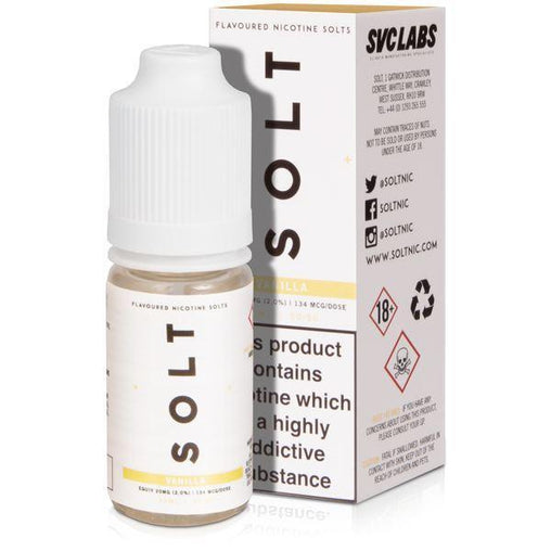 SOLT 10ml Vanilla Eliquid