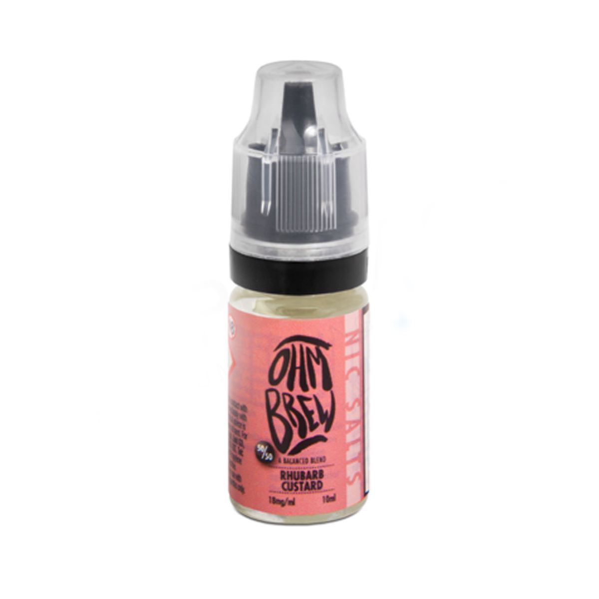 Rhubarb and Custard 10ml Eliquid By Ohm Brew