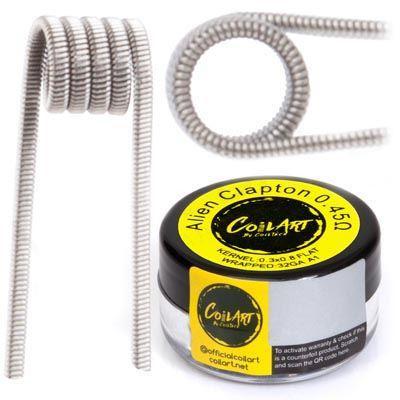 Premade Alien Clapton Coil By Coil Art