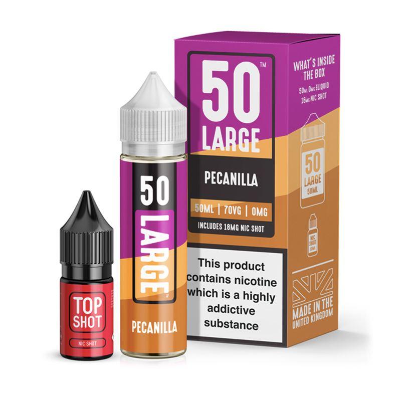 Pecanilla 50ml Eliquid By 50 Large Juice