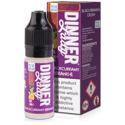 Blackcurrant Orange 10ml Eliquid By Dinner Lady