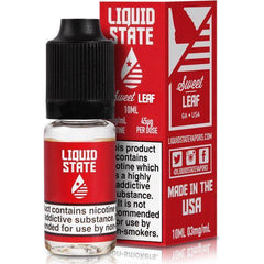 Sweet Leaf 10ml Eliquid By Liquid State