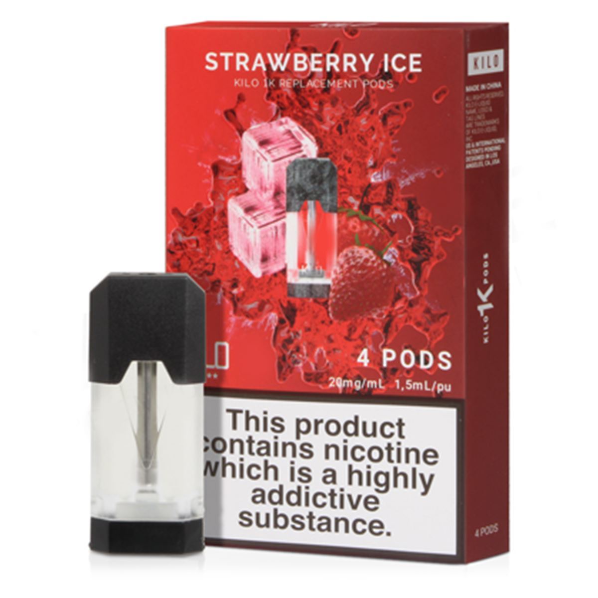 Strawberry Ice Pod by Kilo 1K