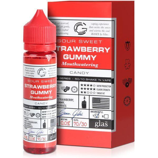 Strawberry Gummy Eliquid By Glas