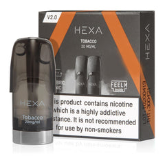 Tobacco V2.0 E-Liquid Pod by Hexa