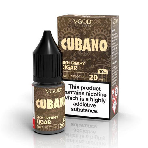 Cubano 10ml Eliquid By VGOD Salt