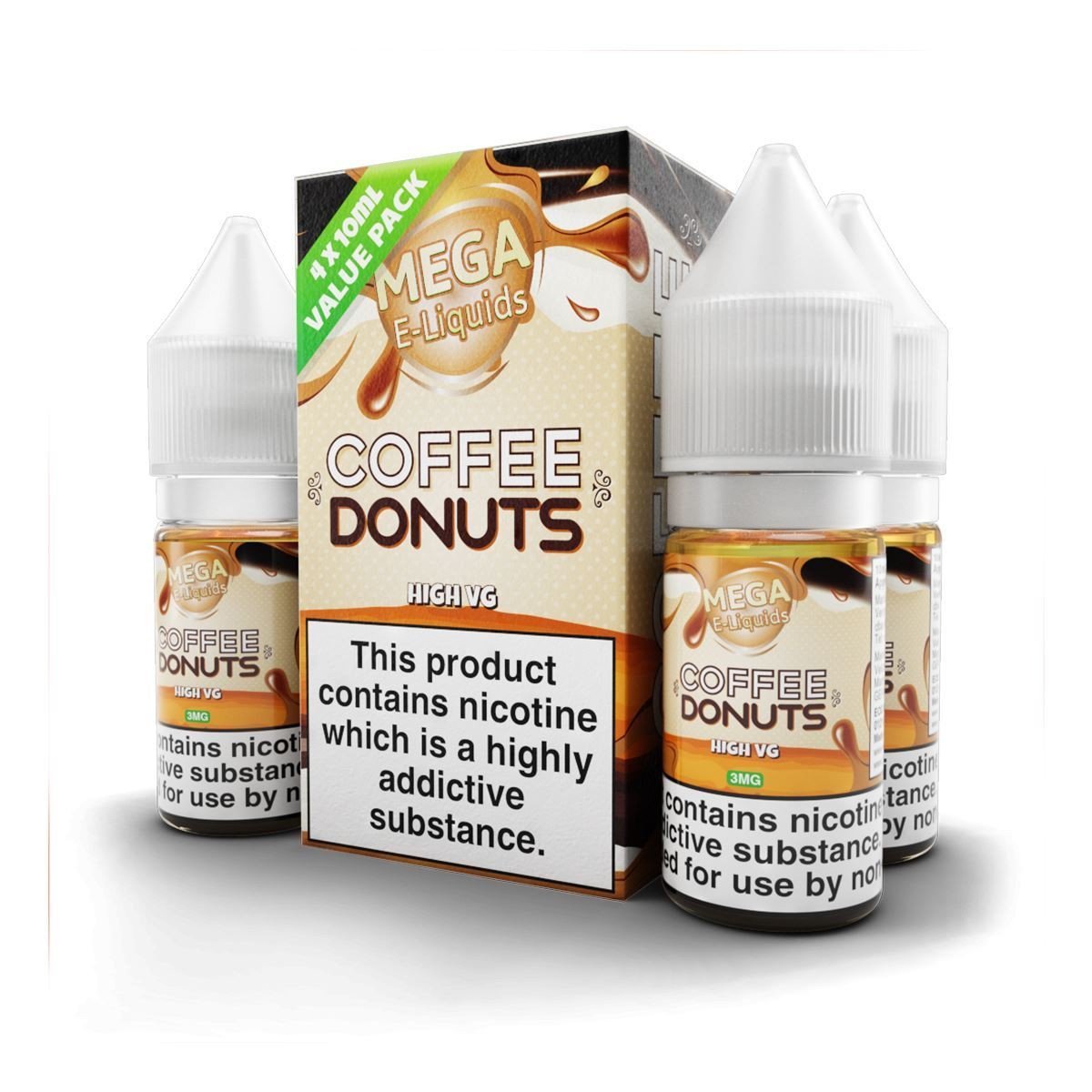 Coffeeand Donuts Eliquid By MEGA