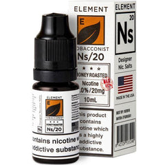 Honey Roasted Tobacco 10ml Eliquid By Element