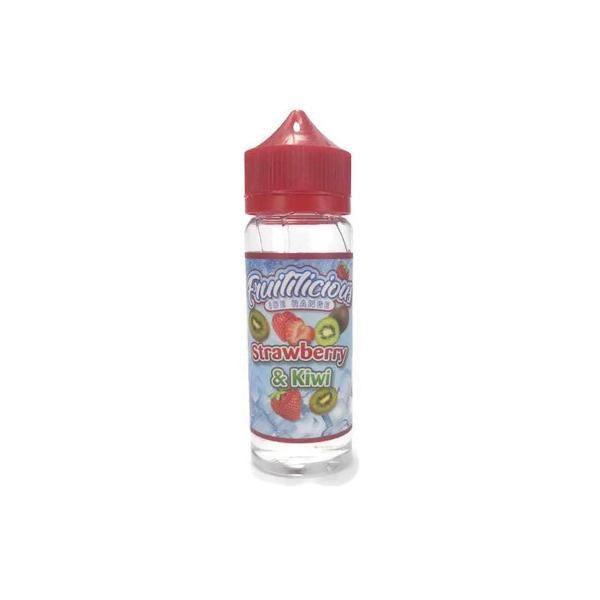 Strawberry kiwi 100ml Eliquid Fruitilicious Ice Range