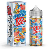 Blue Slushie Tropical 80ml Eliquid By Keep It 100