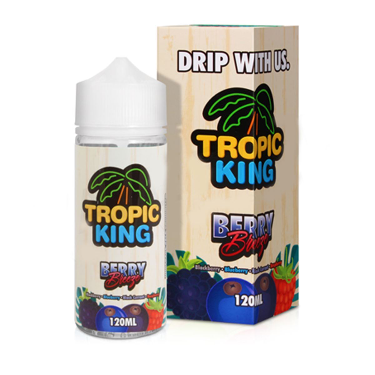 Berry Breeze 100ml Eliquid By Tropic King