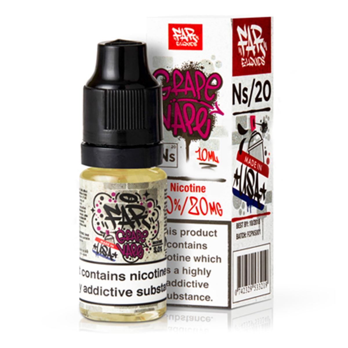 Grape Vape 10ml Eliquid By Element Salt