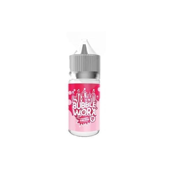 Strawberry Bubblegum 25ml Eliquid Bubble Worx