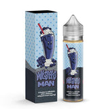 Blueberry Milkshake 50ml Eliquid By Milkshake Man