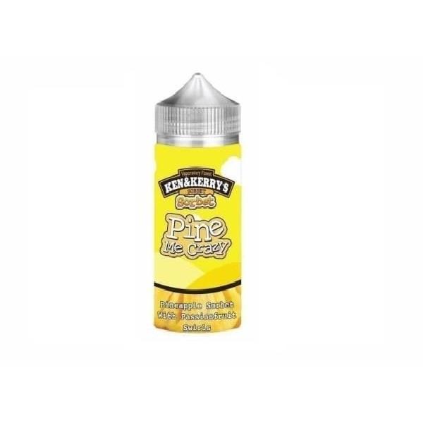 Pine Me Crazy 100ml Eliquid Ken & Kerry’s Sorbet Range