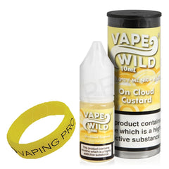 On Cloud Custard 10ml Eliquid By Vape Wild