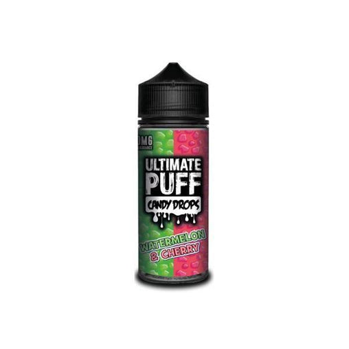 Watermelon & Cherry 100ml Eliquid Ultimate Puff Candy Drops