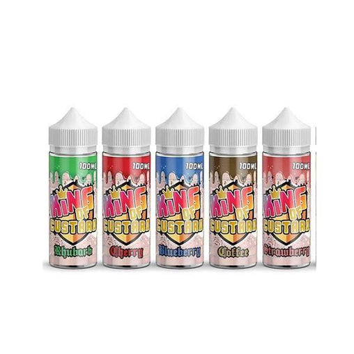 Rhubarb 100ml Eliquid King of Custard