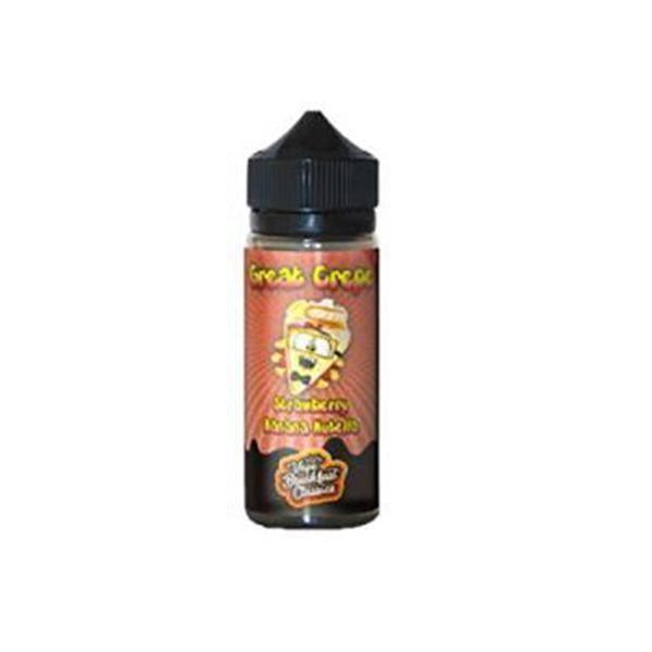 Strawberry Banana Nutella 100ml Eliquid Great Crepe By Vape Breakfast Classics